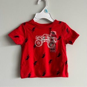 Kid’s monster truck t-shirt NWT size 6 mo